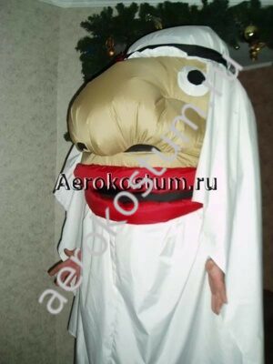 Надувной костюм "Мустафа-Арабский шейх".